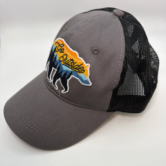 Go Outside Bear Trucker Cap