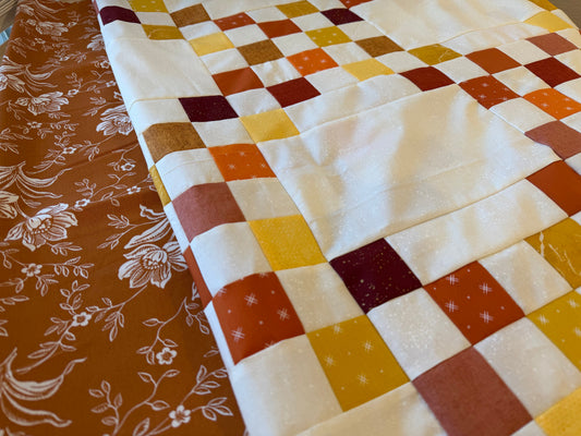 Currently Stitching: Double Chain Quilt