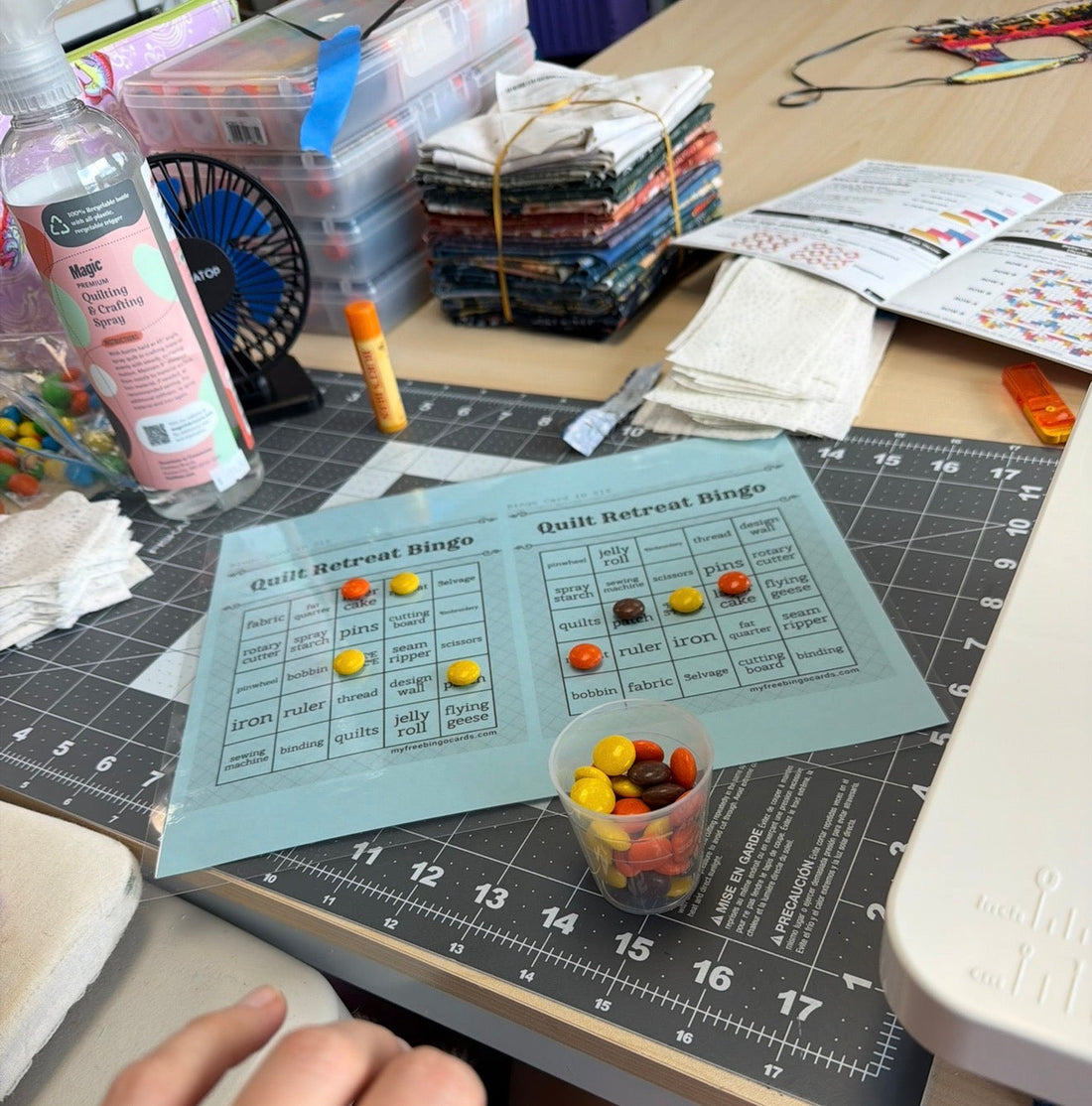 Currently Stitching: Quilt Retreat Success!