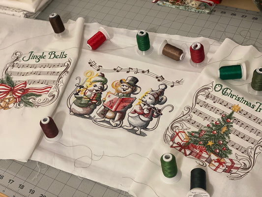 Currently Stitching: Christmas Embroidery