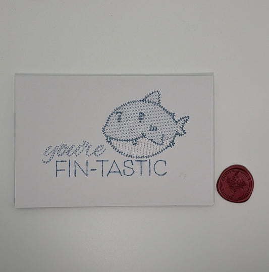 You’re Fin-Tastic Card