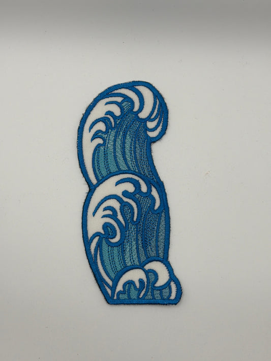 Tall Waves Iron on Patch