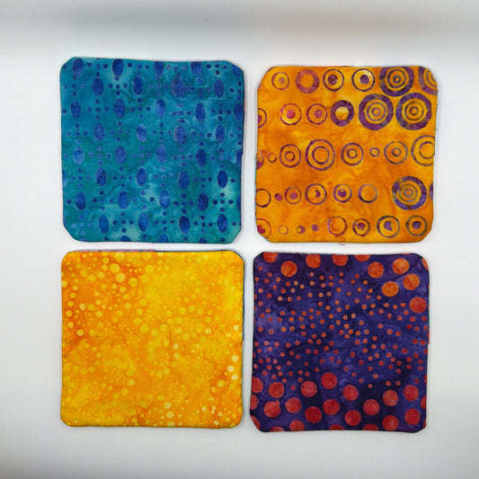 Coastal Bubbles Coasters Four Pack