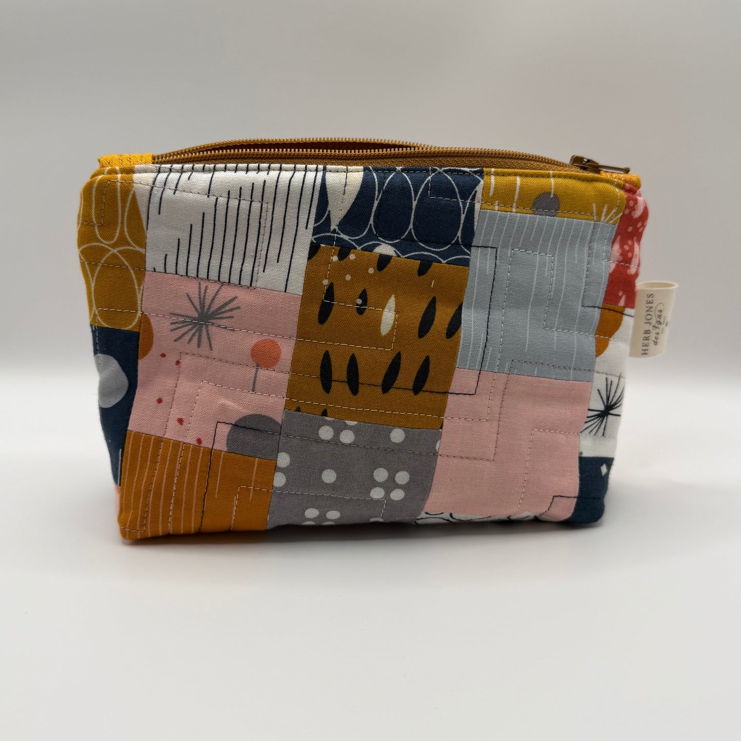 Cozy Modern Quilted Clutch