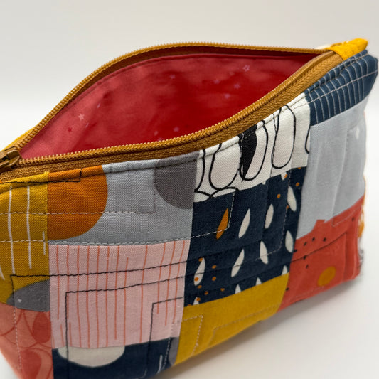 Cozy Modern Quilted Clutch