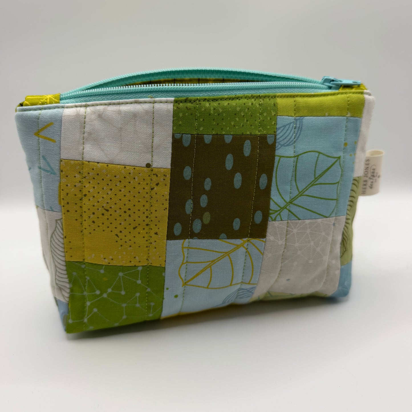 Salty Olives Quilted Clutch