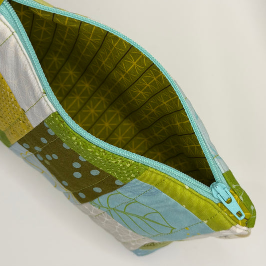 Salty Olives Quilted Clutch