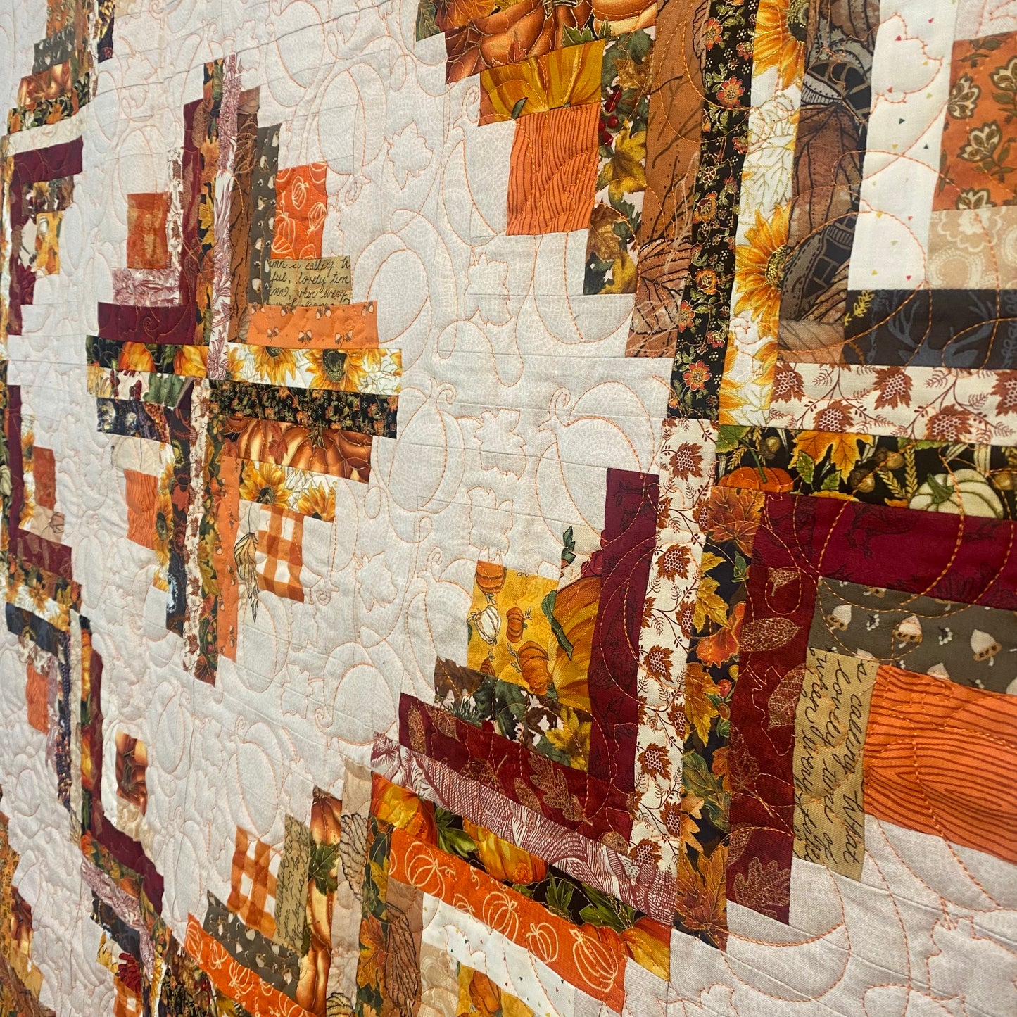Falling Logs Cabin Quilt