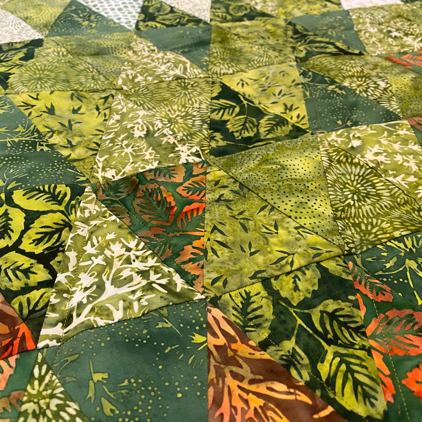 First Walk in the Woods Baby Quilt